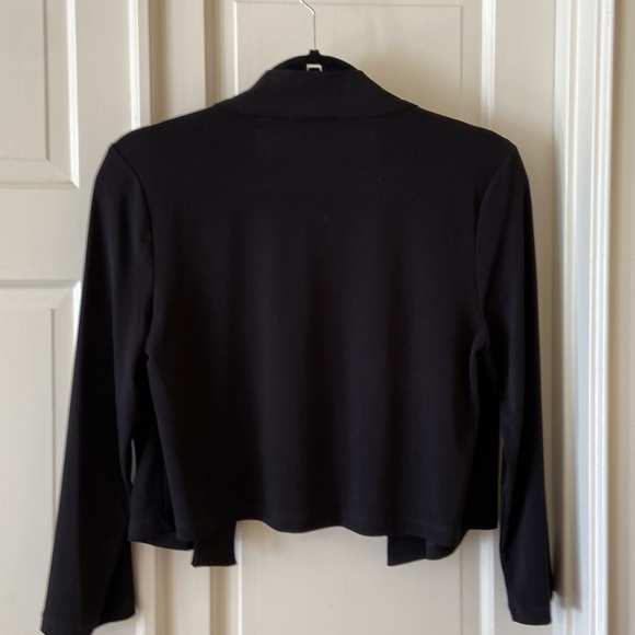 Calvin Klein Black Bracelet Sleeve Shrug Cover-up - Picture 5 of 8